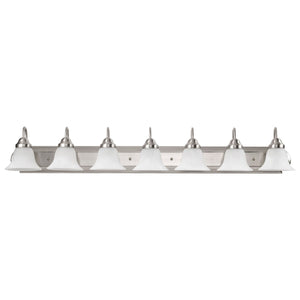 Nuvo Lighting - 60-291 - Seven Light Vanity - Ballerina - Brushed Nickel