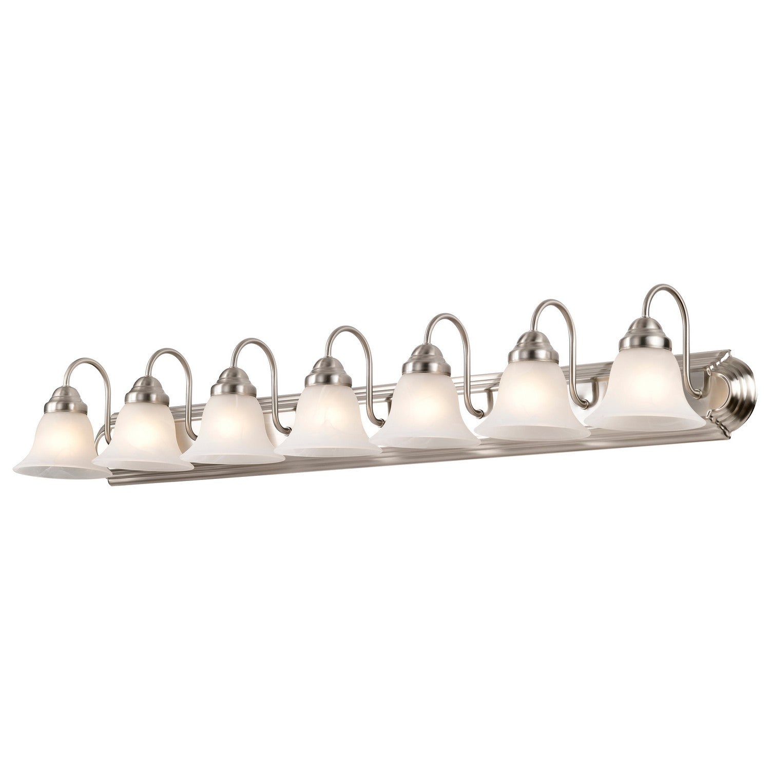 Nuvo Lighting - 60-291 - Seven Light Vanity - Ballerina - Brushed Nickel