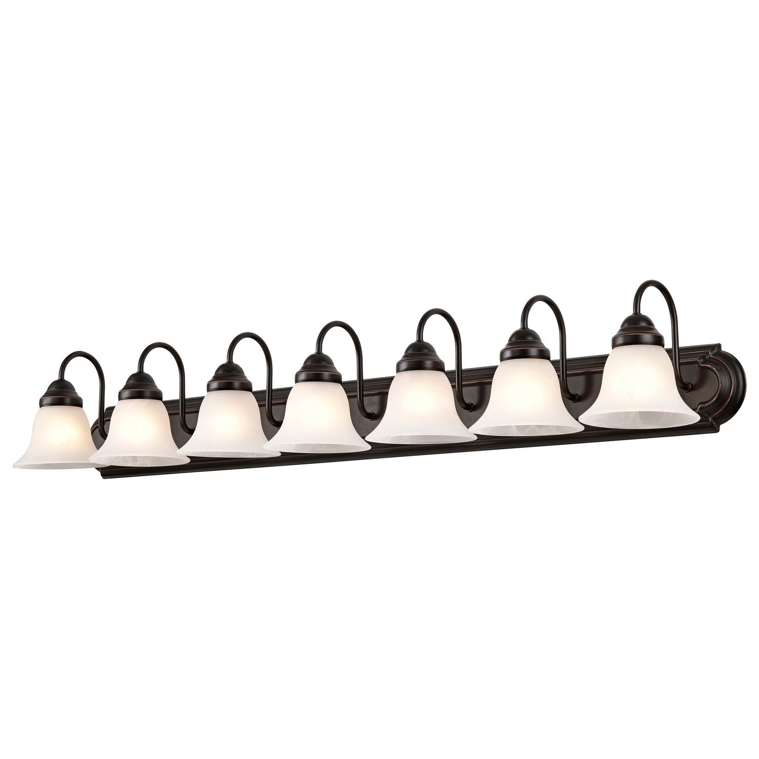 Nuvo Lighting - 60-292 - Seven Light Vanity - Ballerina - Old Bronze