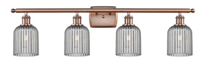 Innovations - 516-4W-AC-G559-5SM - Four Light Bath Vanity - Ballston - Antique Copper