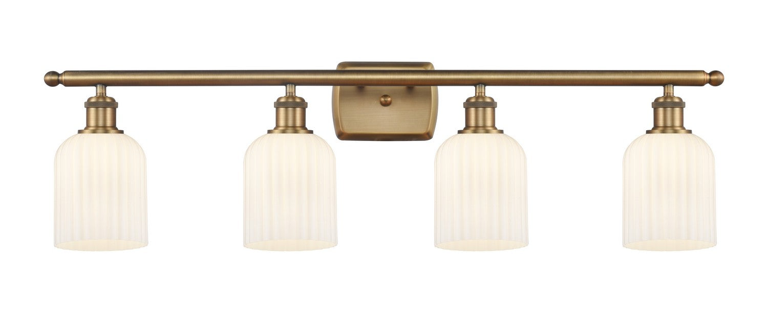 Innovations - 516-4W-BB-G559-5GWH - Four Light Bath Vanity - Ballston - Brushed Brass