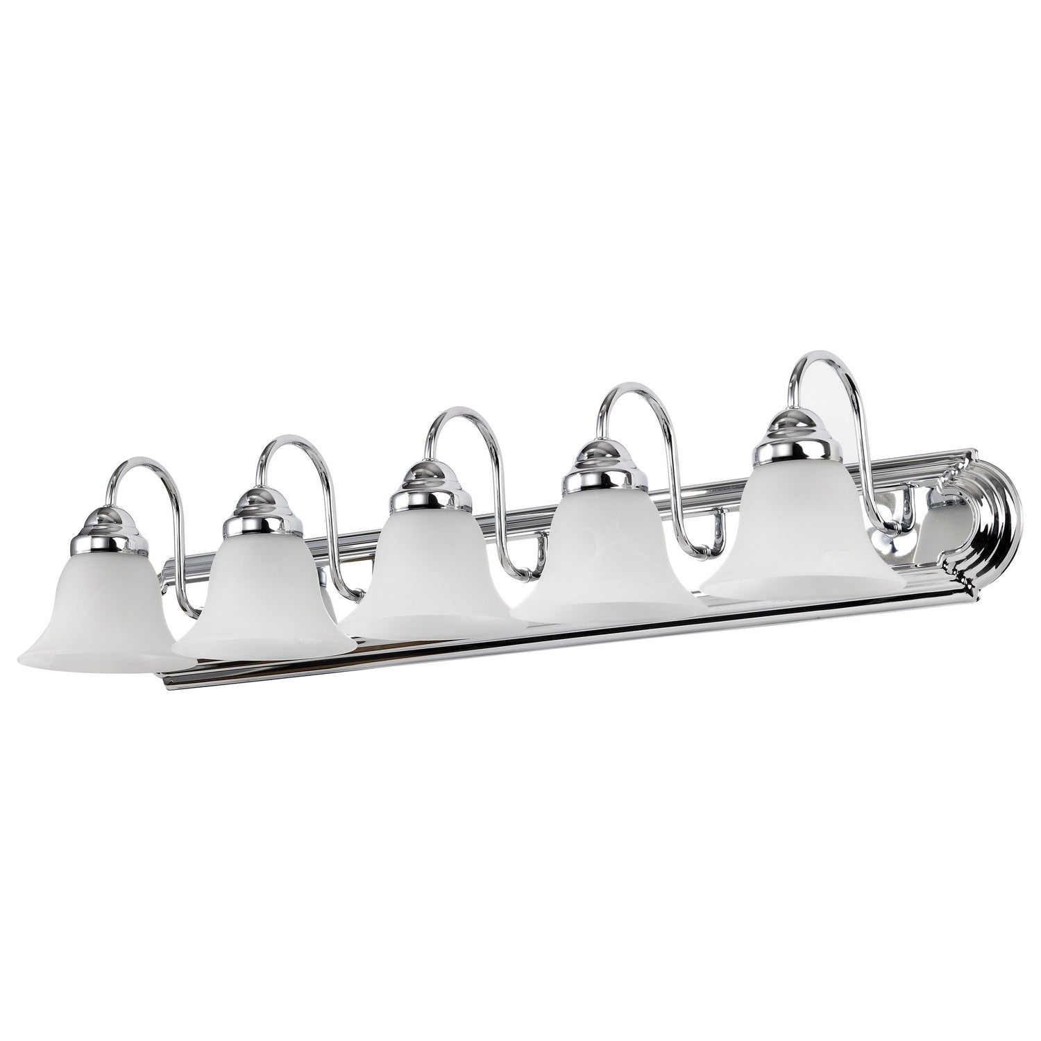 Nuvo Lighting - 60-319 - Five Light Vanity - Ballerina - Polished Chrome