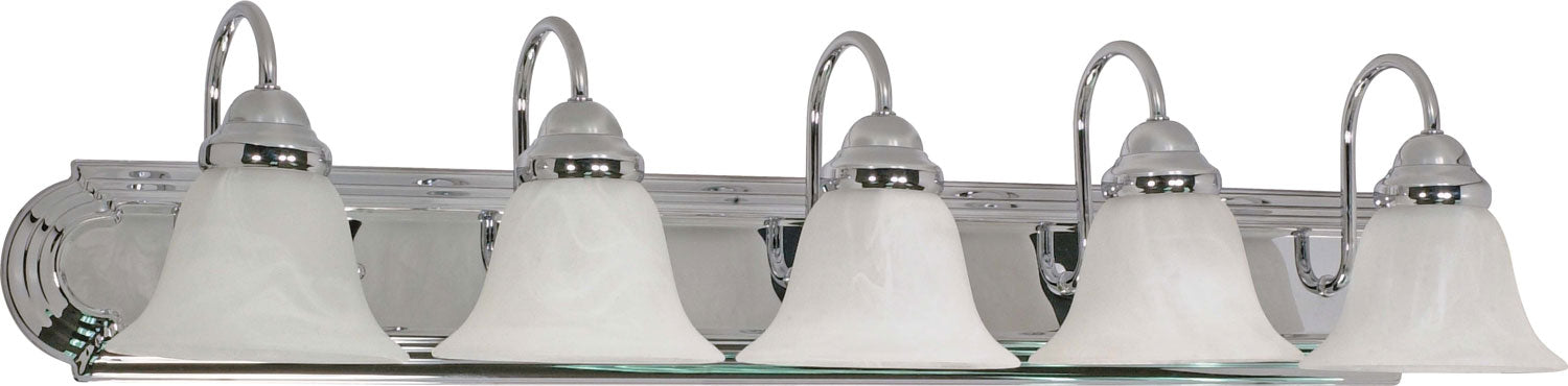 Nuvo Lighting - 60-319 - Five Light Vanity - Ballerina - Polished Chrome