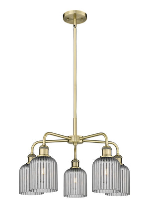 Innovations - 516-5CR-AB-G559-5SM - Five Light Chandelier - Downtown Urban - Antique Brass