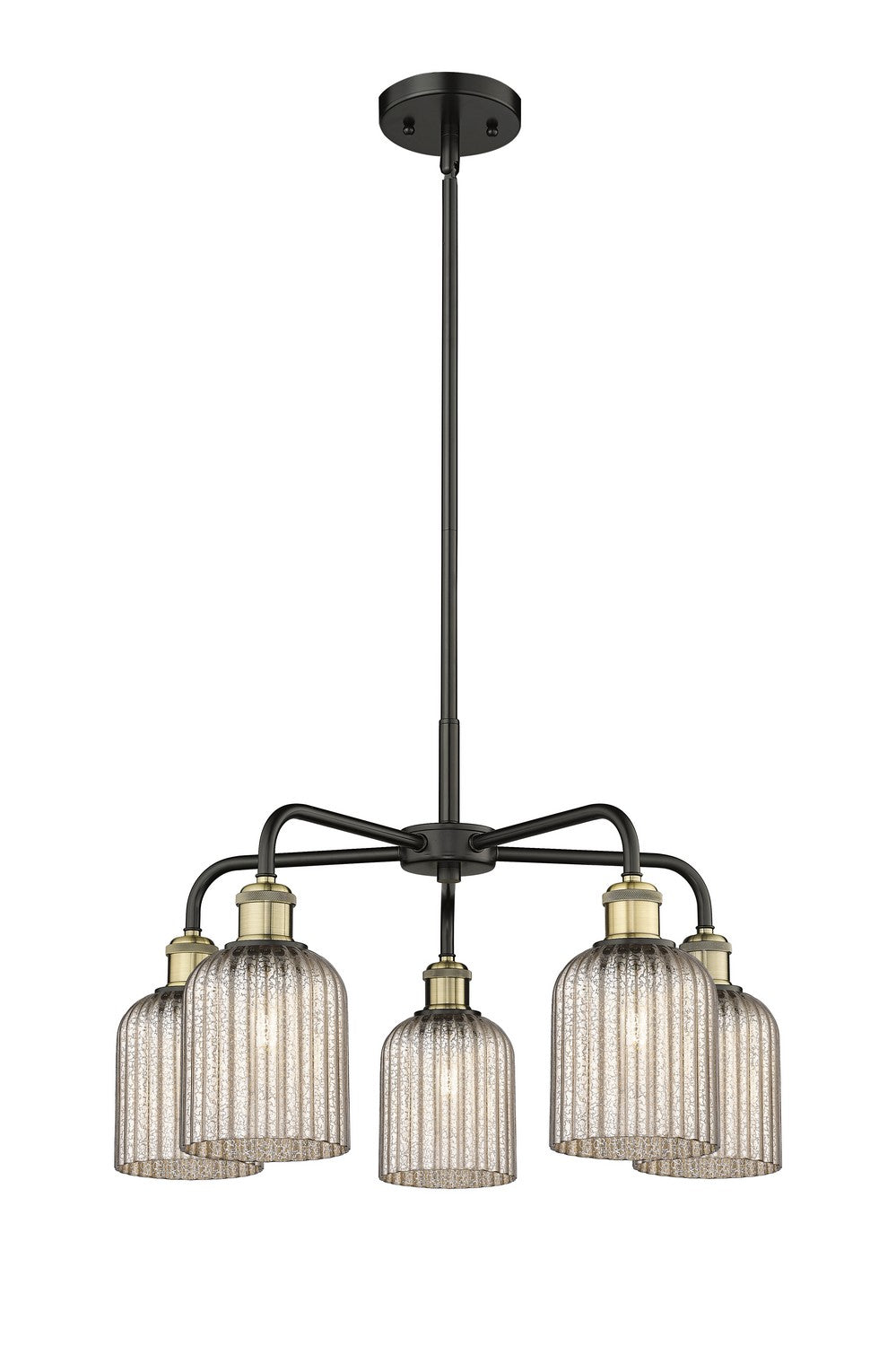 Innovations - 516-5CR-BAB-G559-5ME - Five Light Chandelier - Downtown Urban - Black Antique Brass