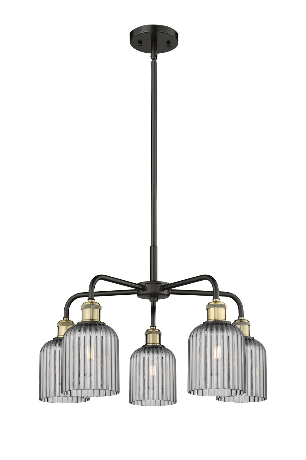 Innovations - 516-5CR-BAB-G559-5SM - Five Light Chandelier - Downtown Urban - Black Antique Brass