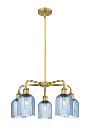 Innovations - 516-5CR-BB-G559-5BL - Five Light Chandelier - Downtown Urban - Brushed Brass