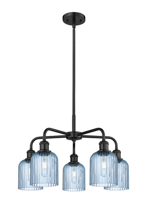 Innovations - 516-5CR-BK-G559-5BL - Five Light Chandelier - Downtown Urban - Matte Black