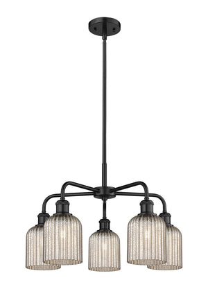 Innovations - 516-5CR-BK-G559-5ME - Five Light Chandelier - Downtown Urban - Matte Black