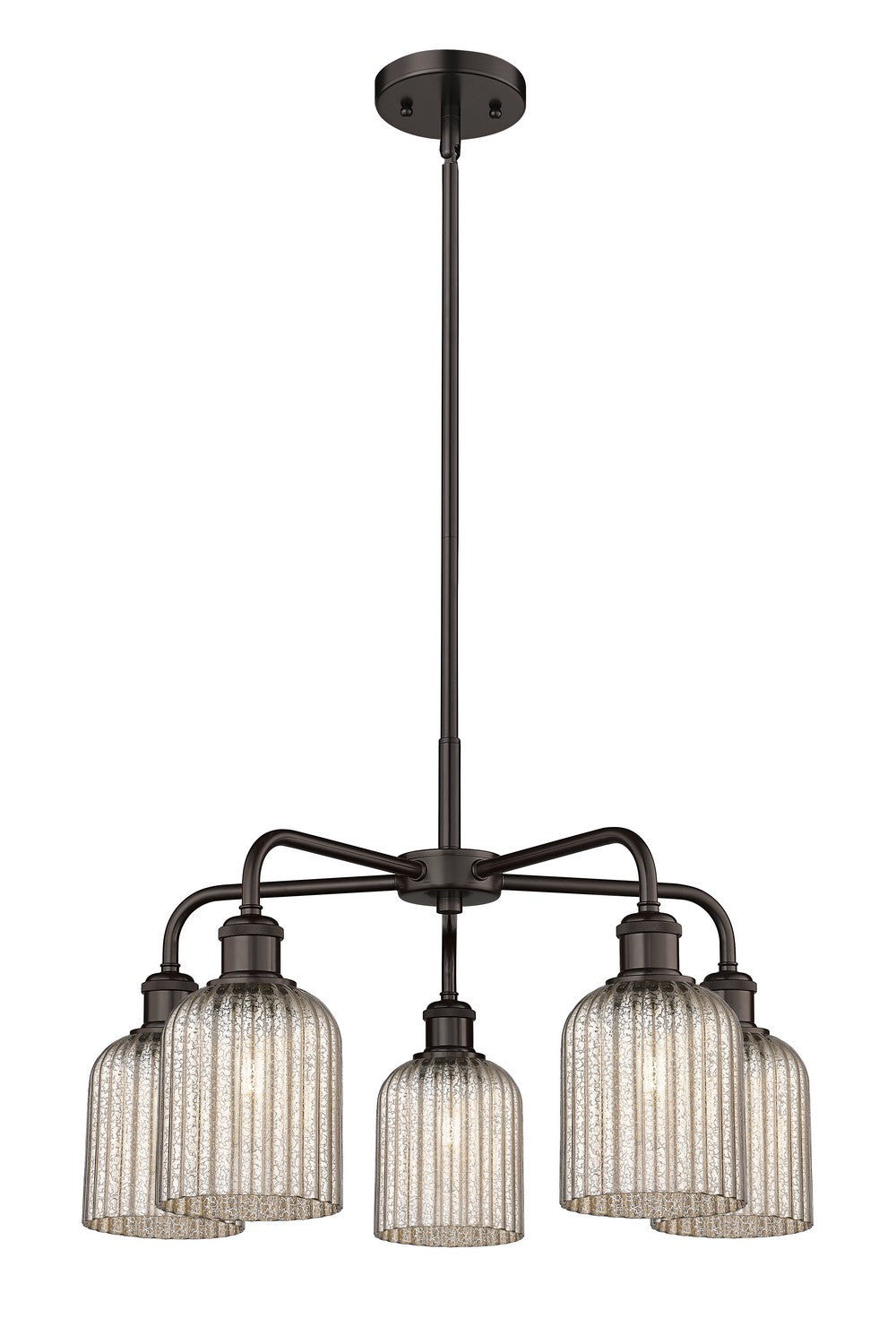 Innovations - 516-5CR-OB-G559-5ME - Five Light Chandelier - Downtown Urban - Oil Rubbed Bronze