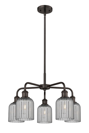 Innovations - 516-5CR-OB-G559-5SM - Five Light Chandelier - Downtown Urban - Oil Rubbed Bronze