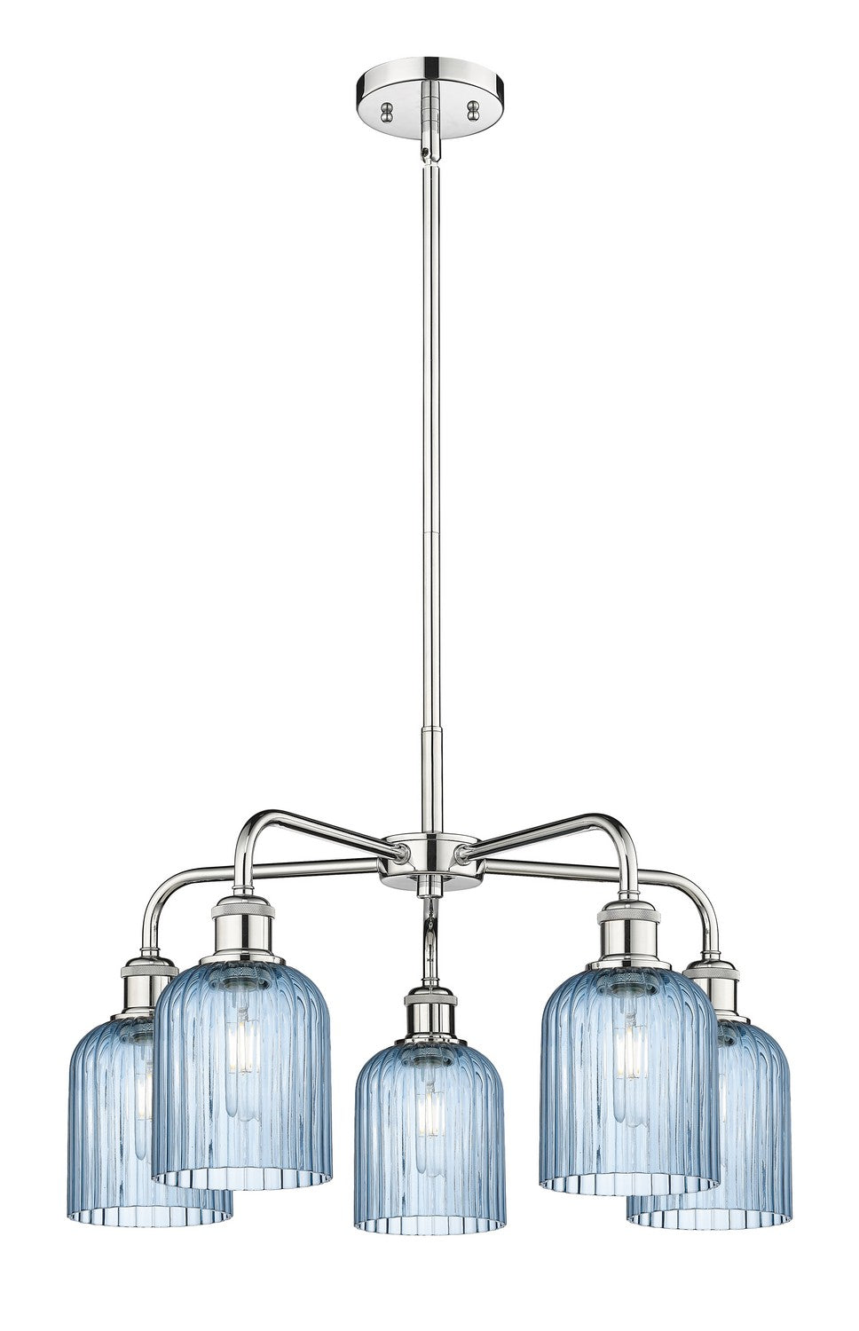 Innovations - 516-5CR-PC-G559-5BL - Five Light Chandelier - Downtown Urban - Polished Chrome