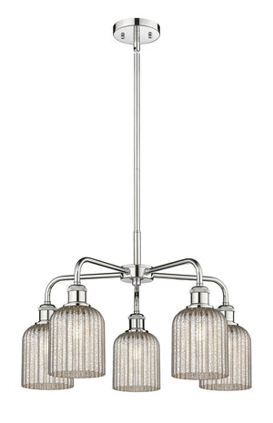 Innovations - 516-5CR-PC-G559-5ME - Five Light Chandelier - Downtown Urban - Polished Chrome