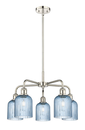 Innovations - 516-5CR-PN-G559-5BL - Five Light Chandelier - Downtown Urban - Polished Nickel