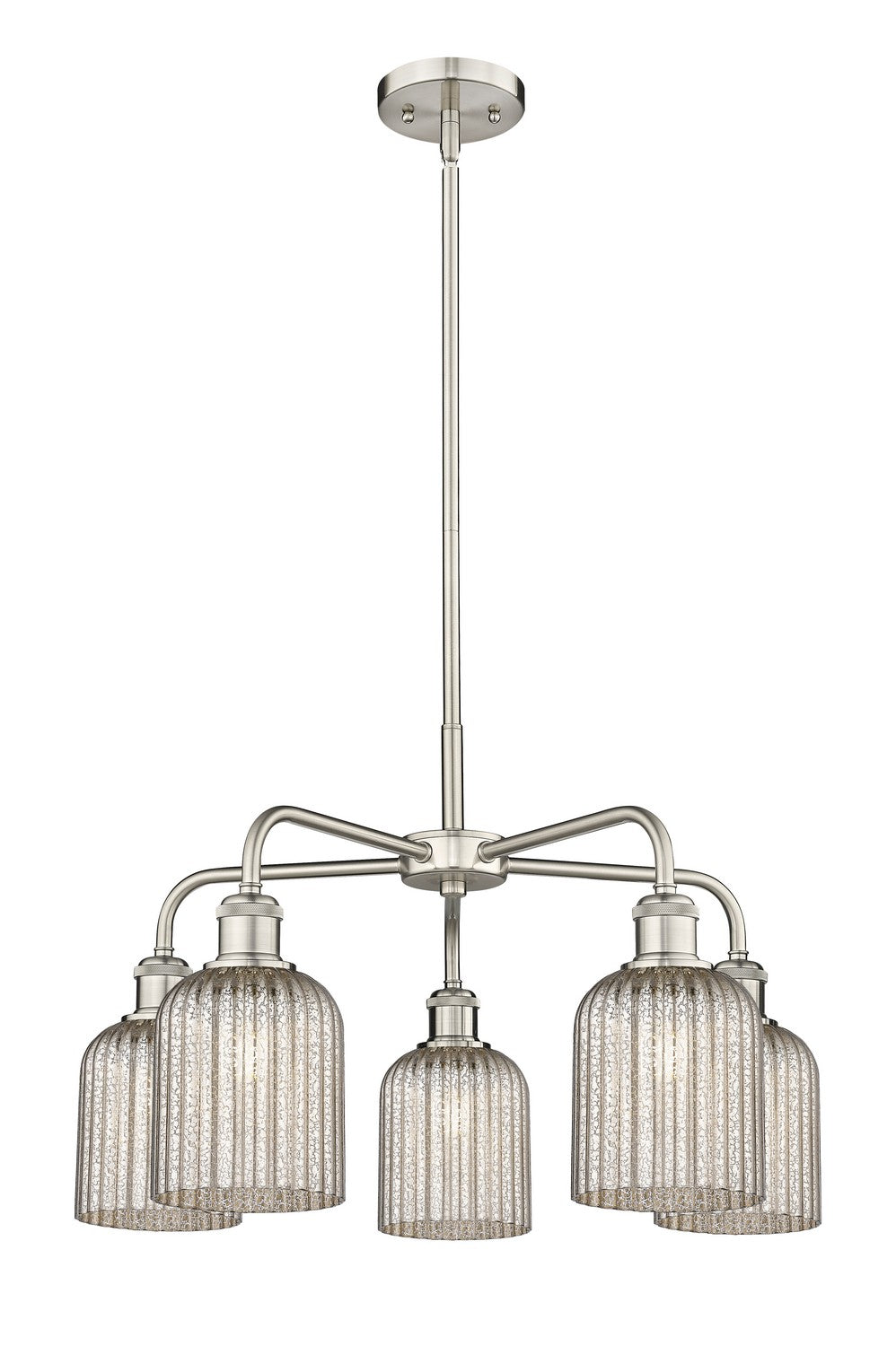 Innovations - 516-5CR-SN-G559-5ME - Five Light Chandelier - Downtown Urban - Satin Nickel