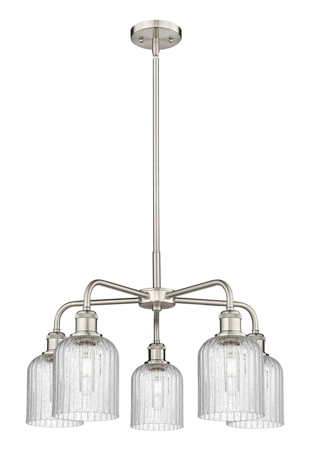 Innovations - 516-5CR-SN-G559-5SDY - Five Light Chandelier - Downtown Urban - Satin Nickel