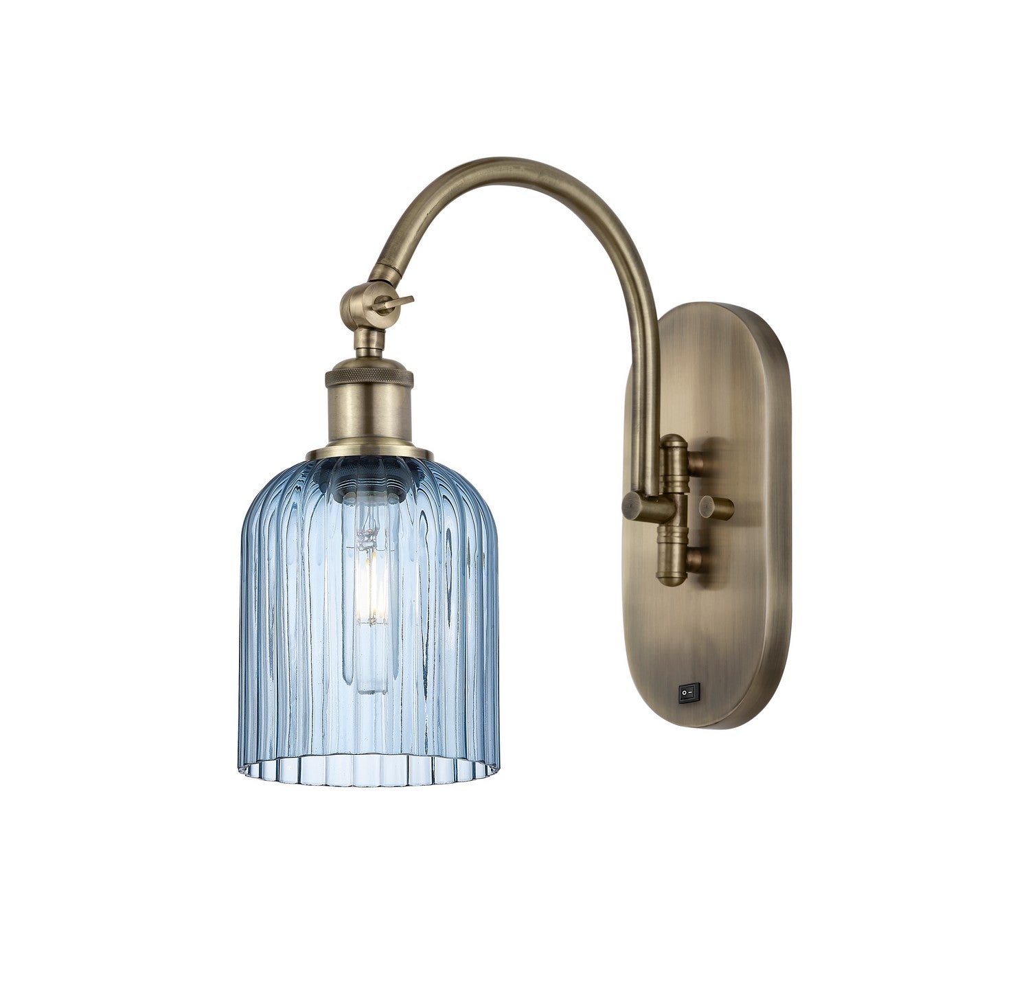 Innovations - 518-1W-AB-G559-5BL - One Light Wall Sconce - Ballston - Antique Brass