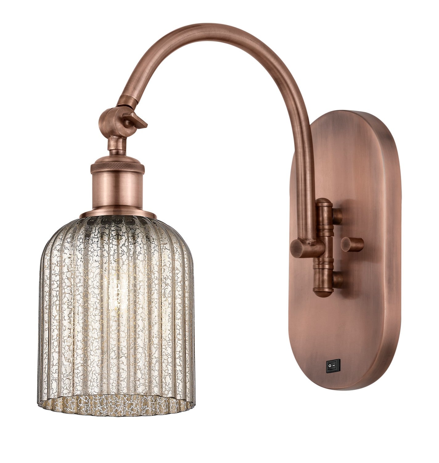 Innovations - 518-1W-AC-G559-5ME - One Light Wall Sconce - Ballston - Antique Copper