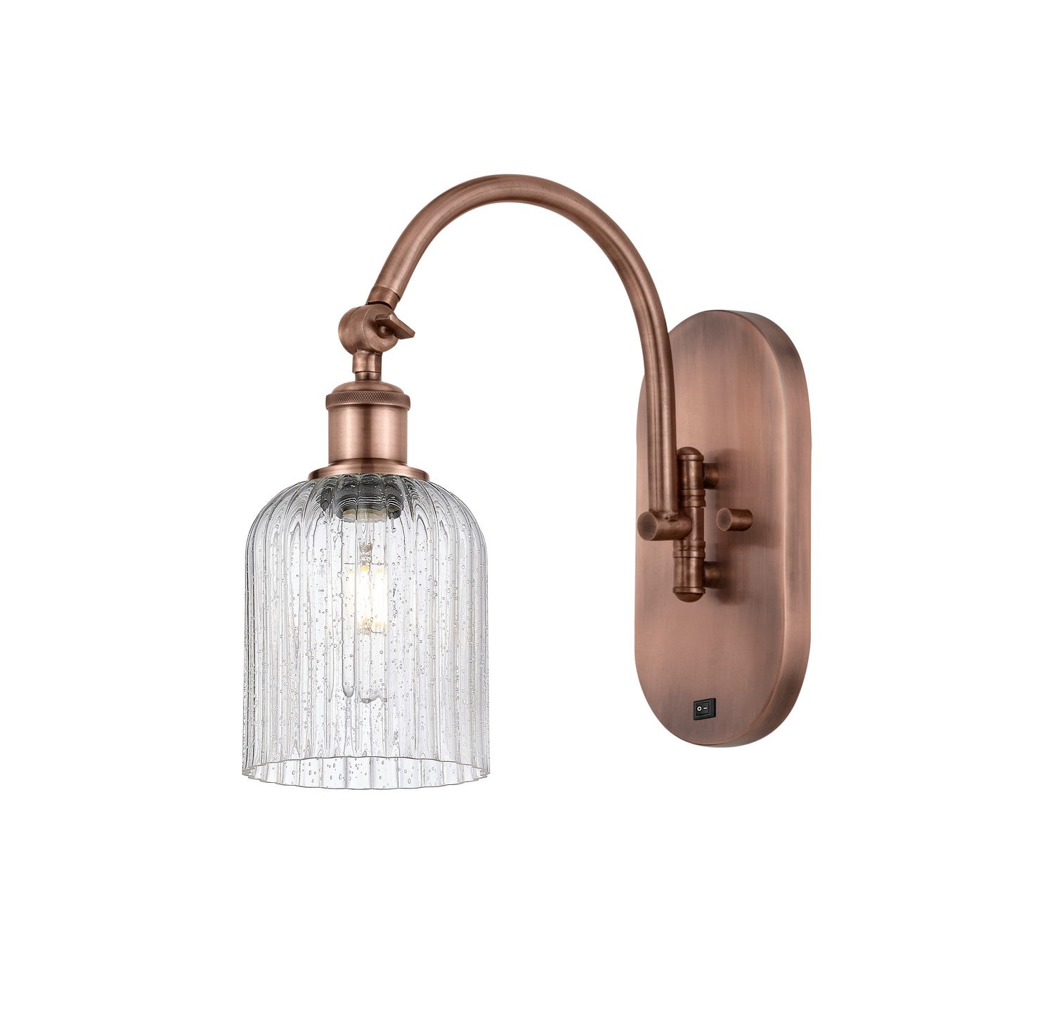 Innovations - 518-1W-AC-G559-5SDY - One Light Wall Sconce - Ballston - Antique Copper