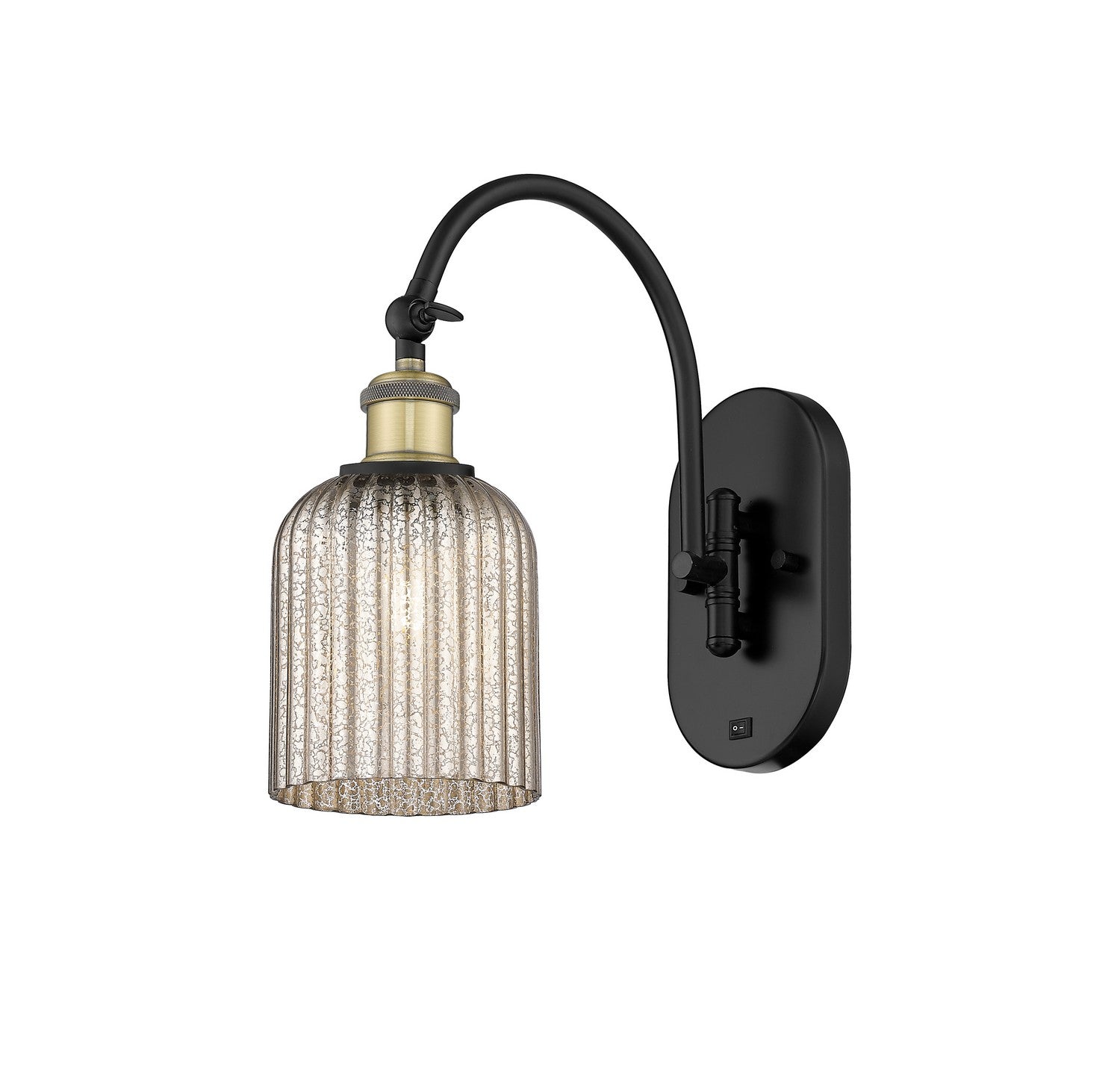 Innovations - 518-1W-BAB-G559-5ME - One Light Wall Sconce - Ballston - Black Antique Brass