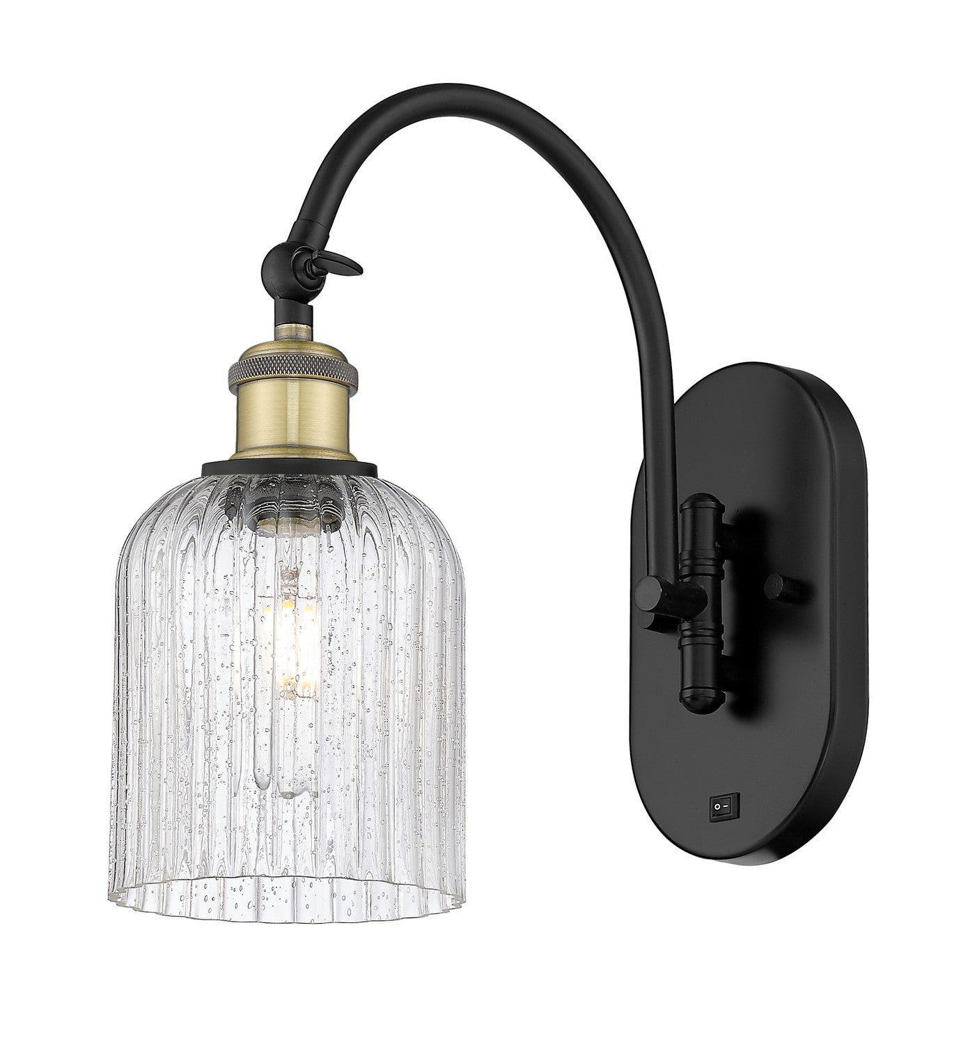 Innovations - 518-1W-BAB-G559-5SDY - One Light Wall Sconce - Ballston - Black Antique Brass