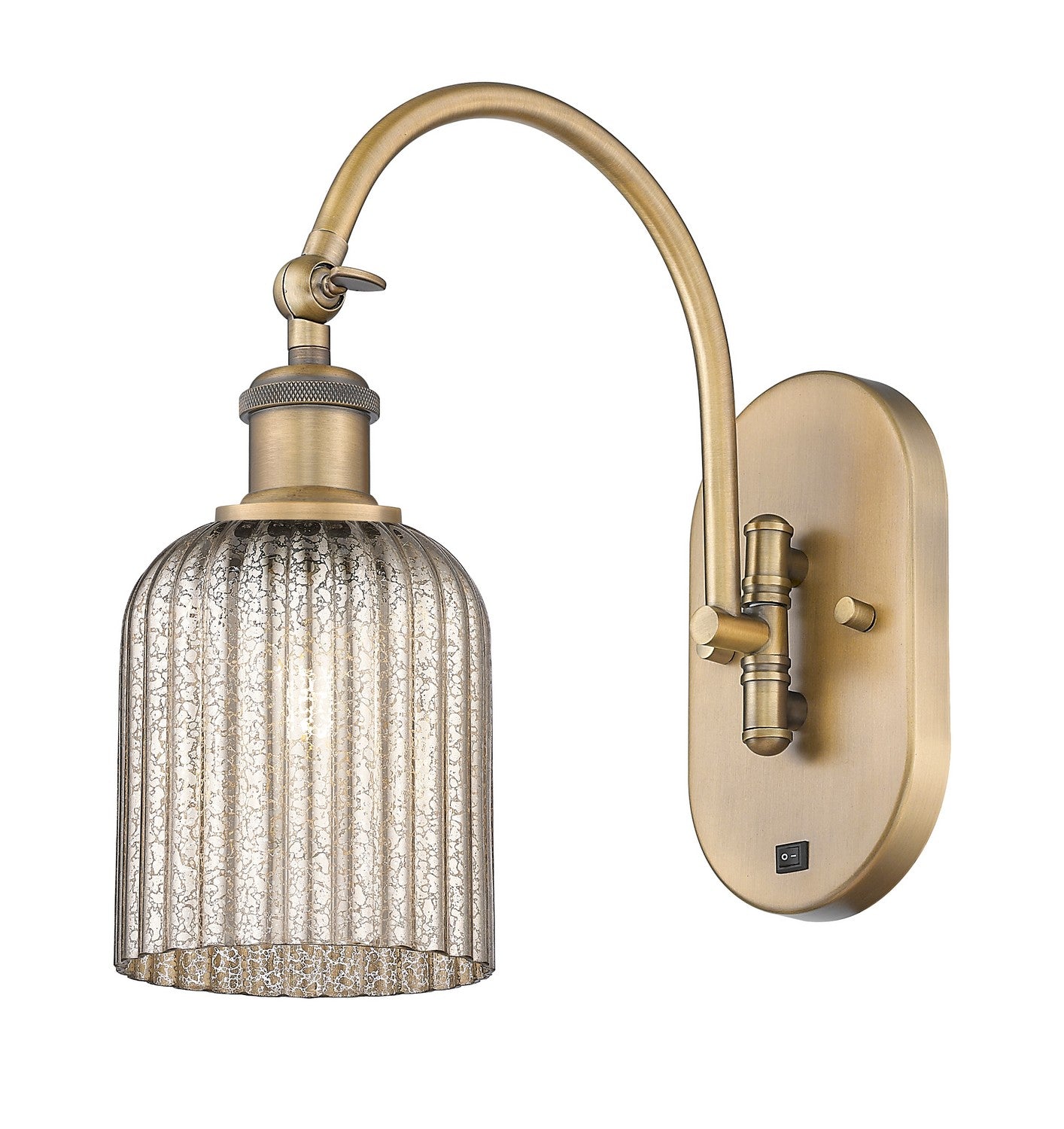 Innovations - 518-1W-BB-G559-5ME - One Light Wall Sconce - Ballston - Brushed Brass