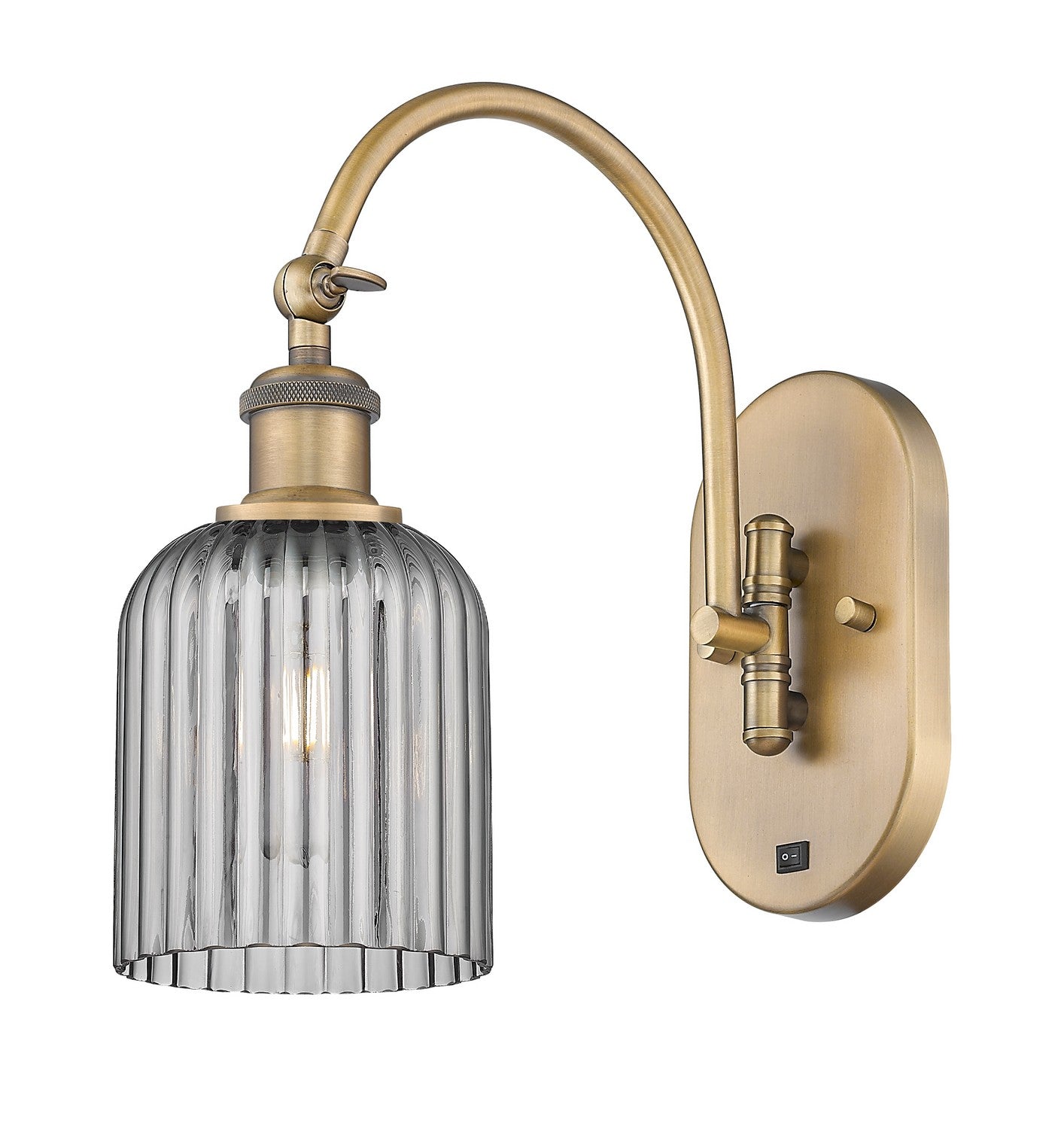 Innovations - 518-1W-BB-G559-5SM - One Light Wall Sconce - Ballston - Brushed Brass