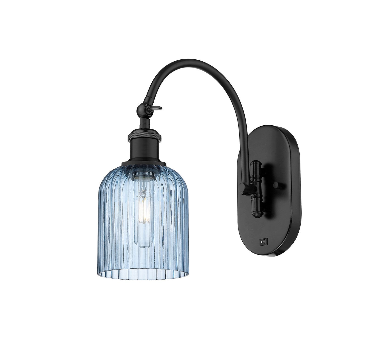 Innovations - 518-1W-BK-G559-5BL - One Light Wall Sconce - Ballston - Matte Black