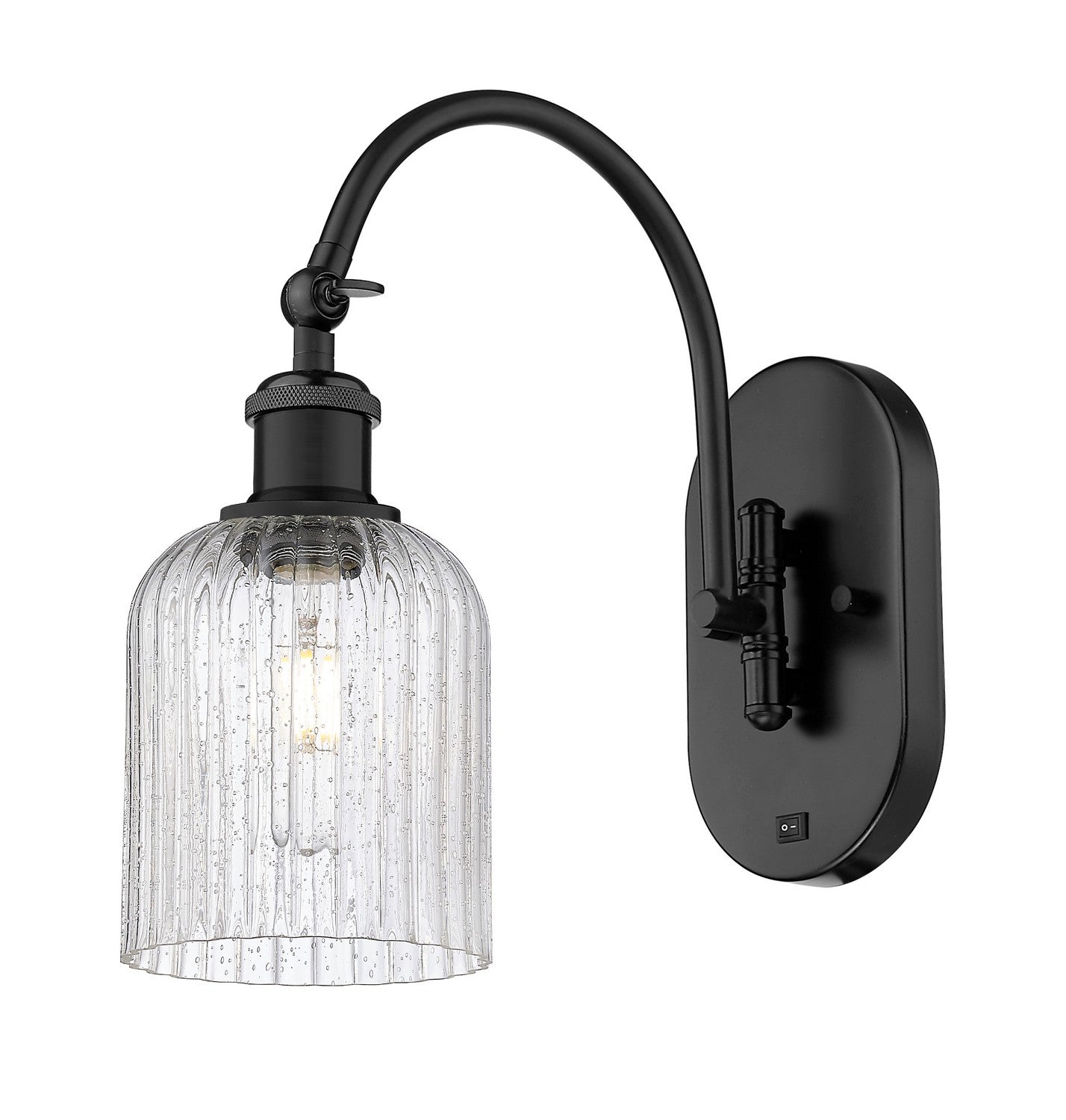 Innovations - 518-1W-BK-G559-5SDY - One Light Wall Sconce - Ballston - Matte Black