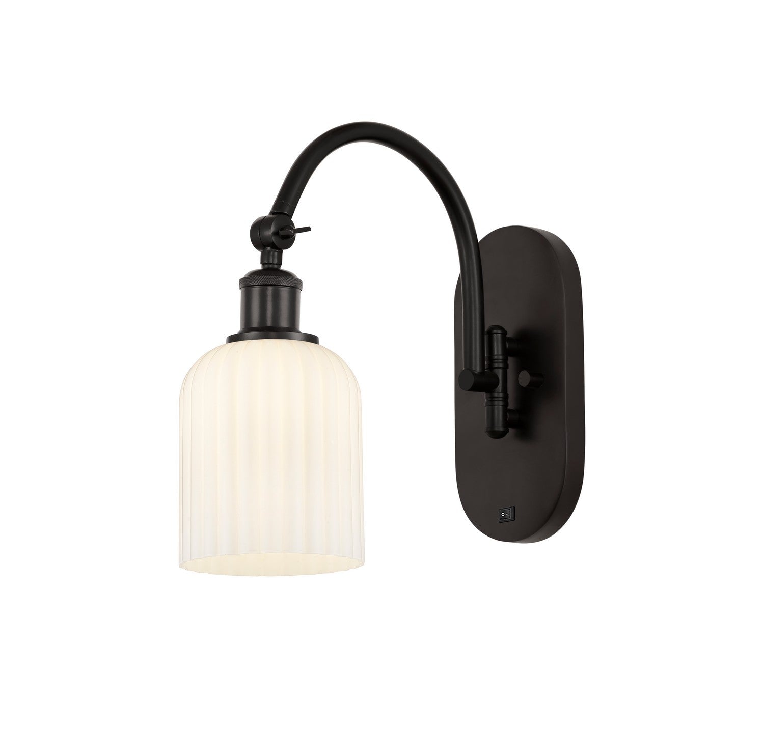 Innovations - 518-1W-OB-G559-5GWH - One Light Wall Sconce - Ballston - Oil Rubbed Bronze