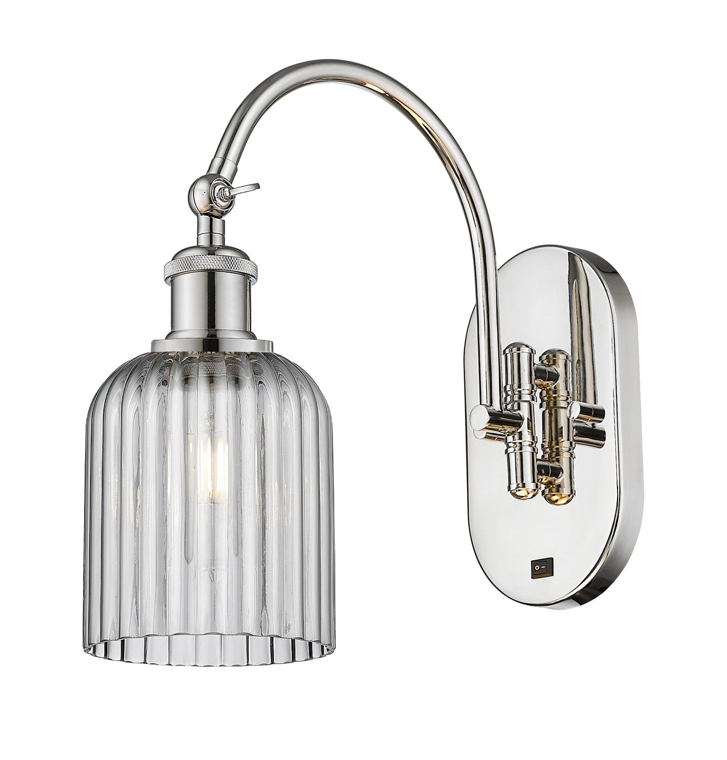 Innovations - 518-1W-PN-G559-5SM - One Light Wall Sconce - Ballston - Polished Nickel