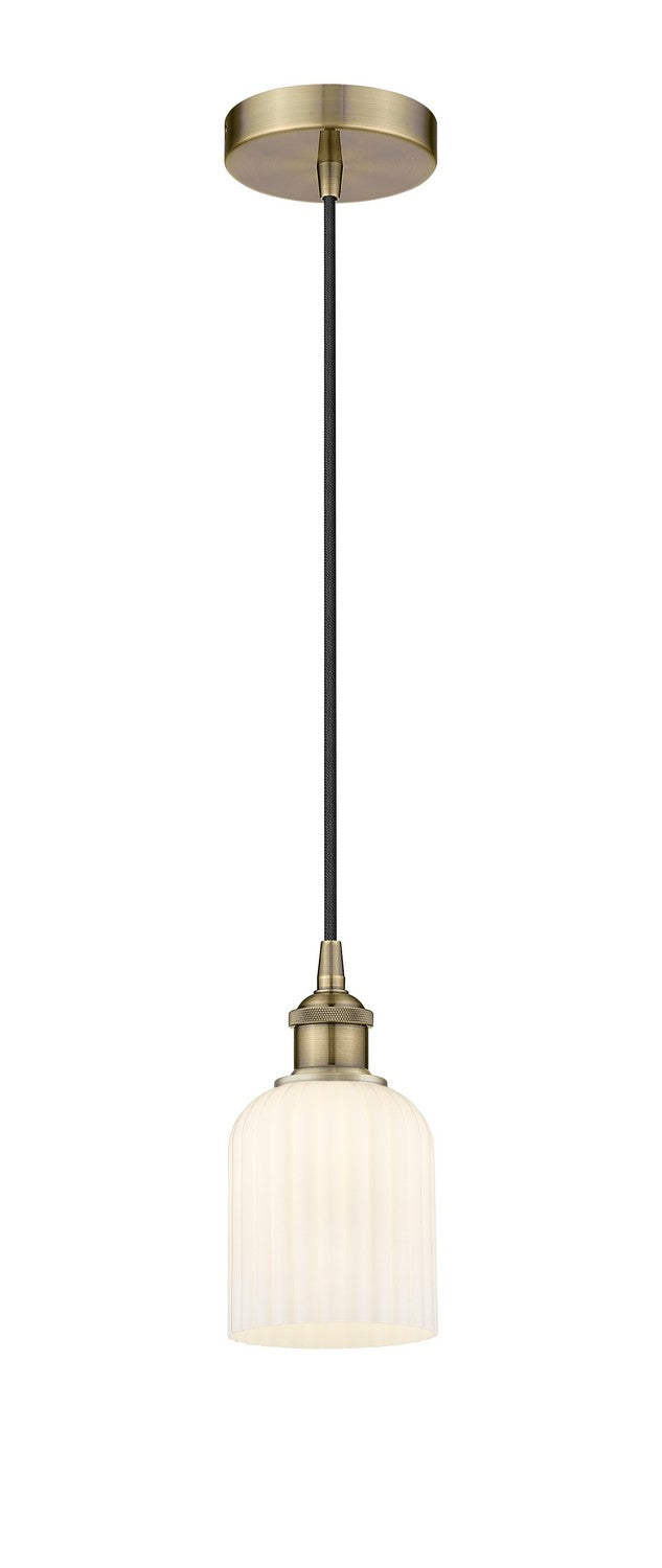 Innovations - 616-1P-AB-G559-5GWH - One Light Mini Pendant - Edison - Antique Brass