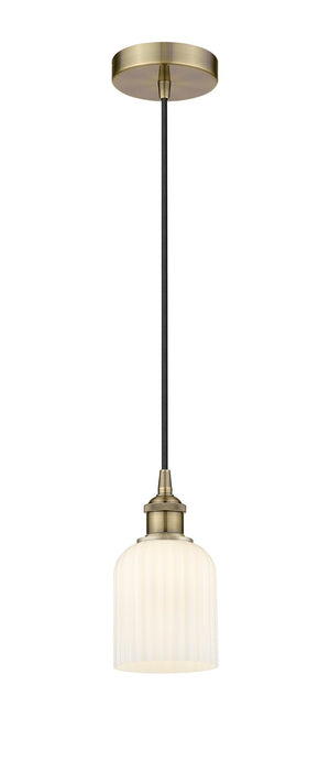 Innovations - 616-1P-AB-G559-5GWH - One Light Mini Pendant - Edison - Antique Brass