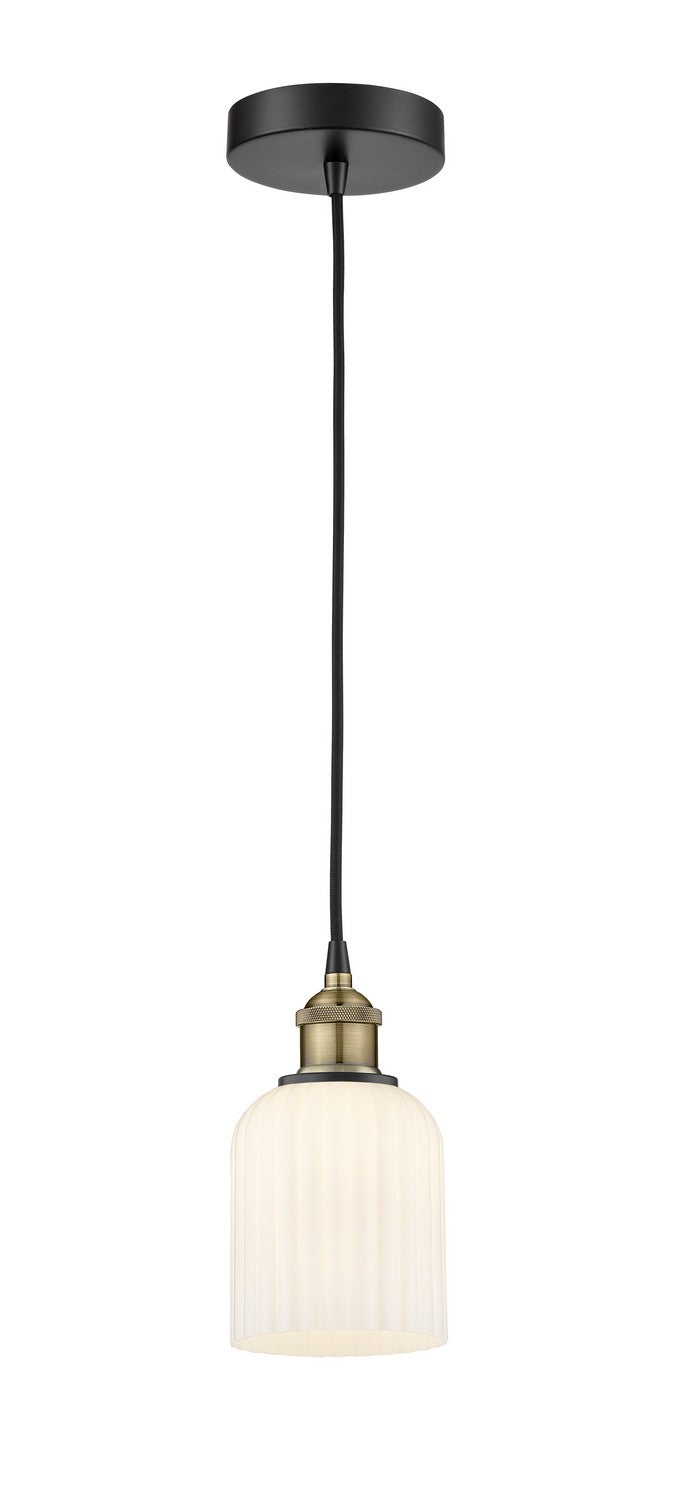 Innovations - 616-1P-BAB-G559-5GWH - One Light Mini Pendant - Edison - Black Antique Brass