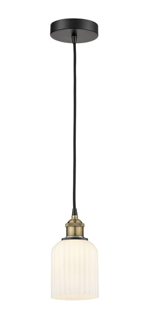 Innovations - 616-1P-BAB-G559-5GWH - One Light Mini Pendant - Edison - Black Antique Brass