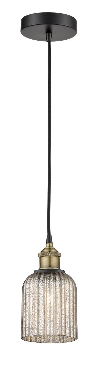 Innovations - 616-1P-BAB-G559-5ME - One Light Mini Pendant - Edison - Black Antique Brass