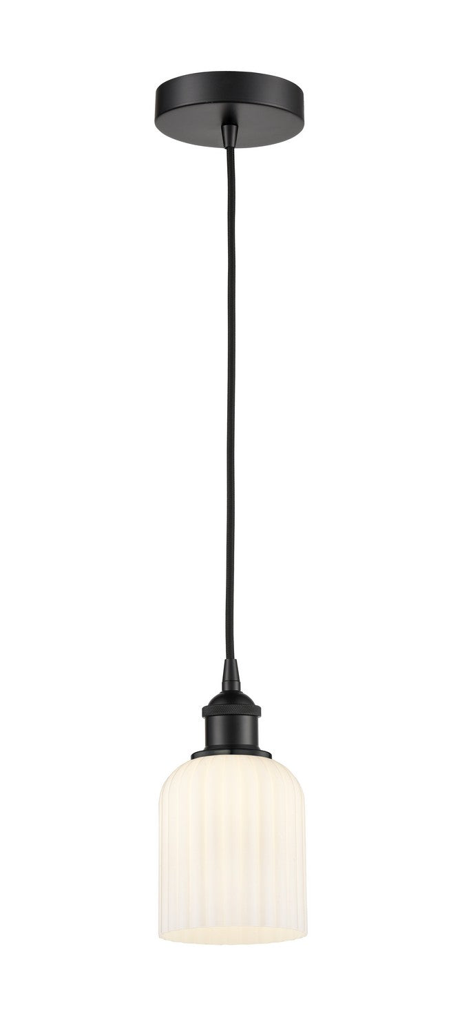 Innovations - 616-1P-BK-G559-5GWH - One Light Mini Pendant - Edison - Matte Black