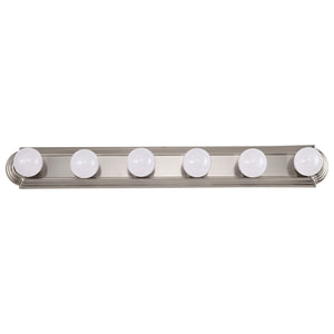 Nuvo Lighting - 60-302 - Six Light Vanity - Brushed Nickel