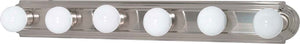 Nuvo Lighting - 60-302 - Six Light Vanity - Brushed Nickel