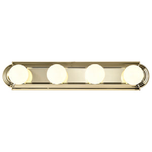 Nuvo Lighting - 60-309 - Four Light Vanity - Polished Brass