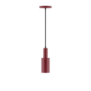 Montclair Light Works - PEBX450-55-C01 - One Light Pendant - Stack - Barn Red