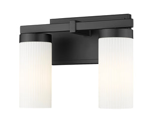 Z-Lite - 3044-2V-MB - Two Light Vanity - Danica - Matte Black