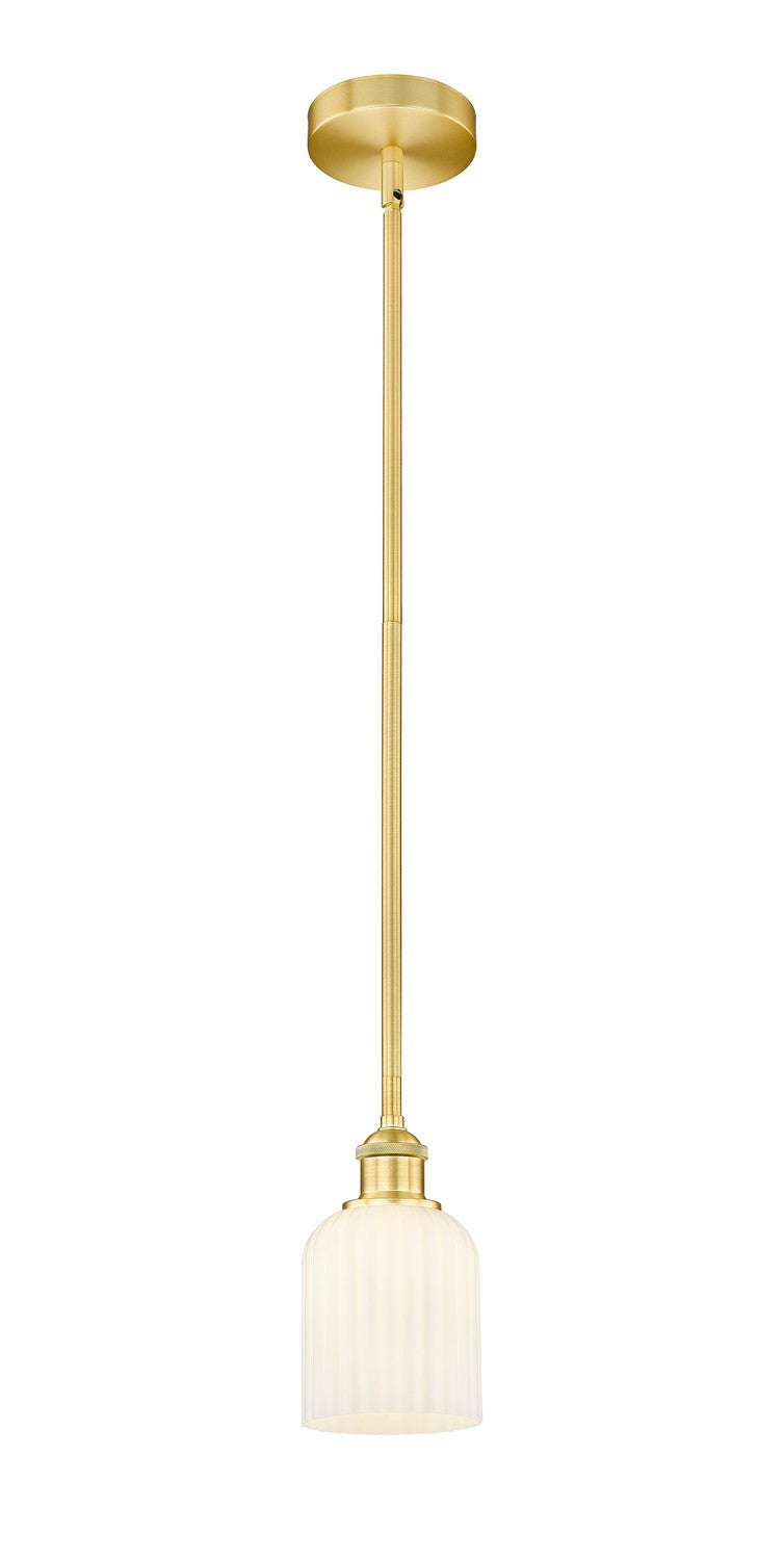 Innovations - 616-1S-SG-G559-5GWH - One Light Mini Pendant - Edison - Satin Gold