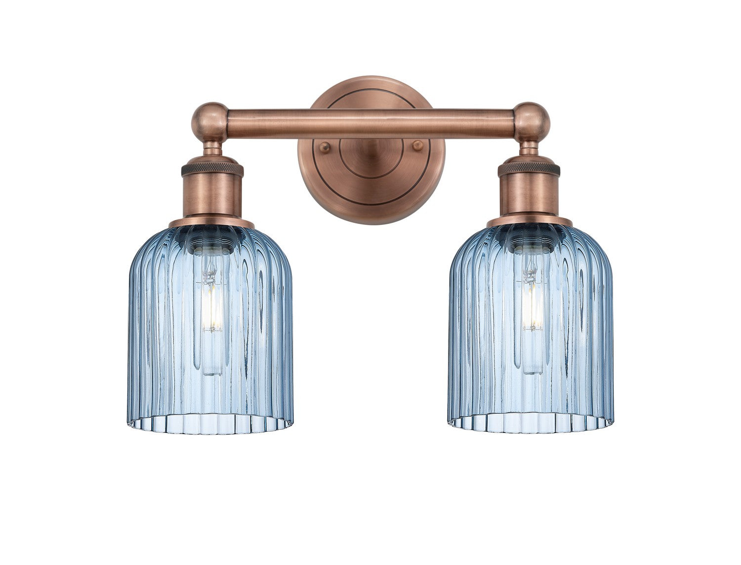 Innovations - 616-2W-AC-G559-5BL - Two Light Bath Vanity - Edison - Antique Copper