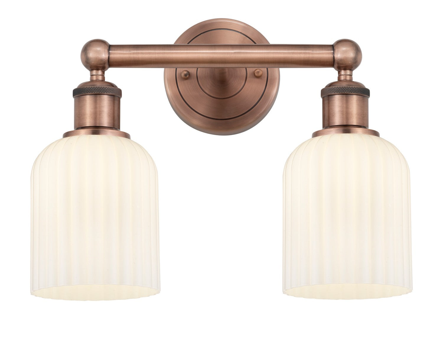 Innovations - 616-2W-AC-G559-5GWH - Two Light Bath Vanity - Edison - Antique Copper