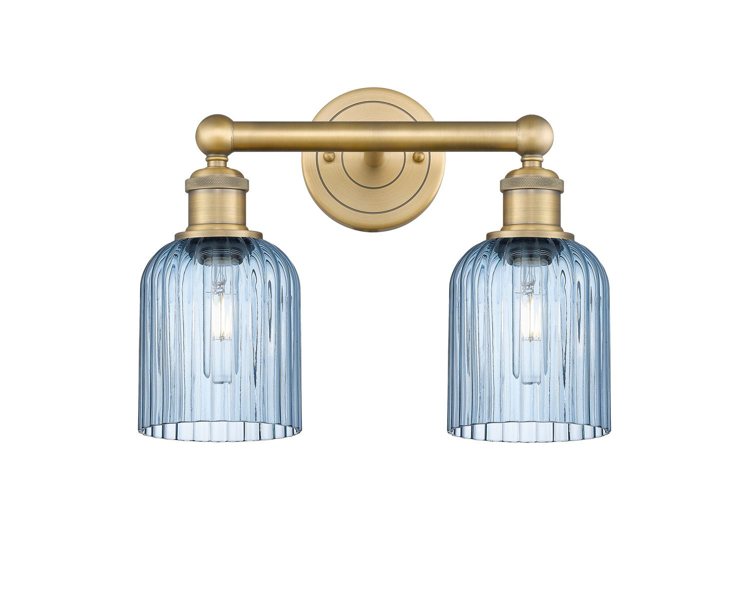 Innovations - 616-2W-BB-G559-5BL - Two Light Bath Vanity - Edison - Brushed Brass