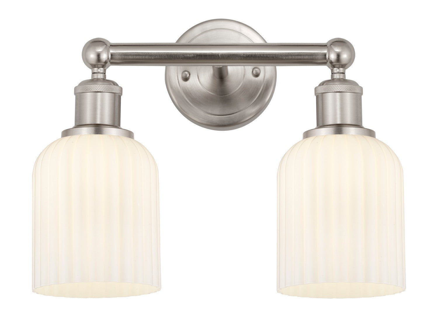 Innovations - 616-2W-SN-G559-5GWH - Two Light Bath Vanity - Edison - Brushed Satin Nickel