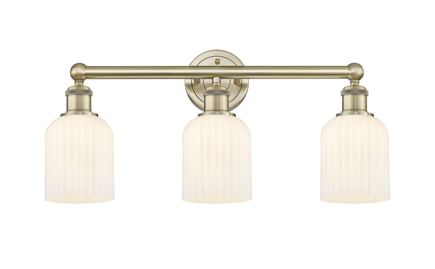 Innovations - 616-3W-AB-G559-5GWH - Three Light Bath Vanity - Edison - Antique Brass