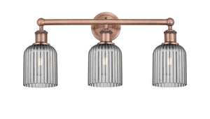 Innovations - 616-3W-AC-G559-5SM - Three Light Bath Vanity - Edison - Antique Copper