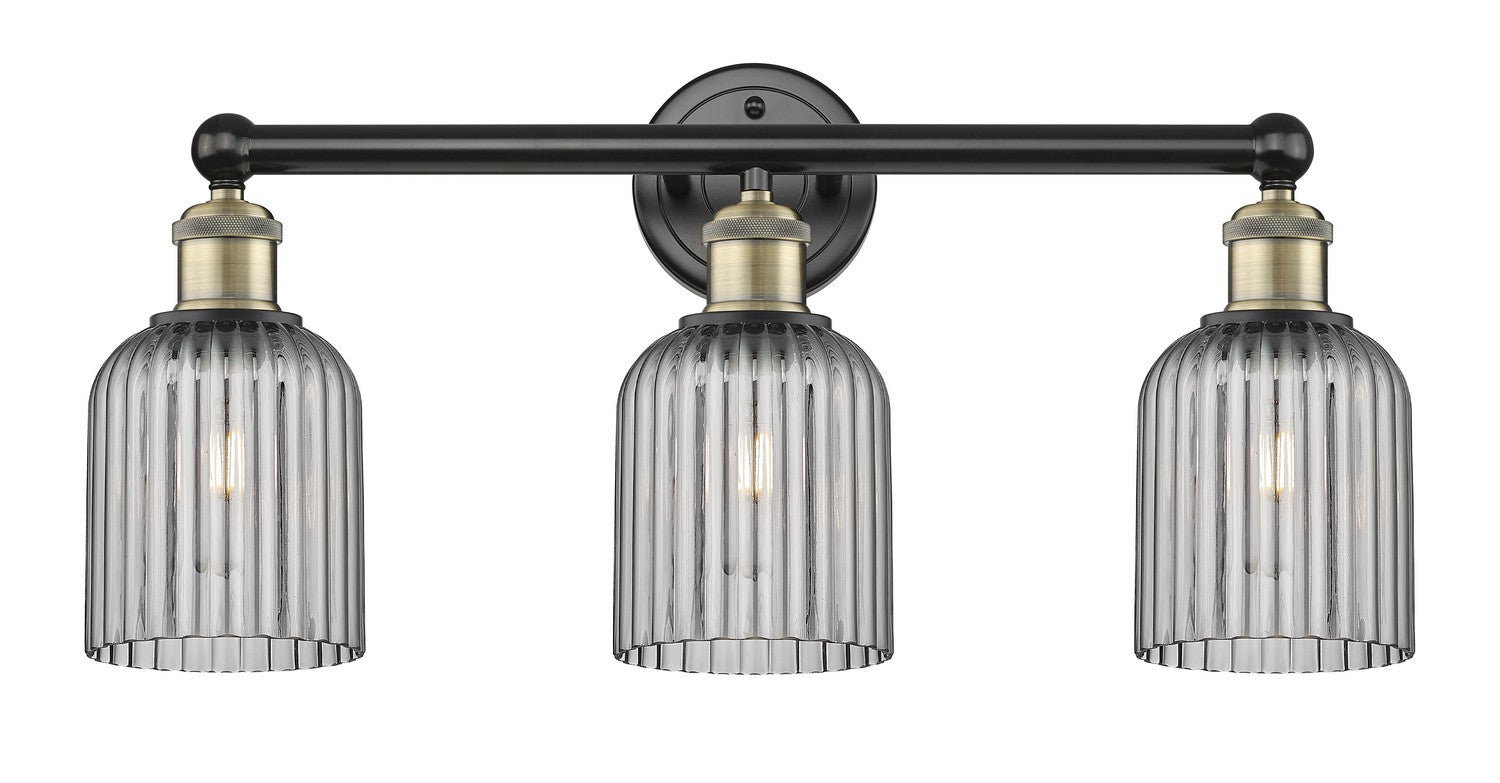 Innovations - 616-3W-BAB-G559-5SM - Three Light Bath Vanity - Edison - Black Antique Brass